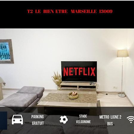 T2 Le Bien Etre Marseille 9Eme-Wifi-Netflix-Metro-Parking-Plage Exterior photo